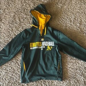 Majestic Athletics Baseball Team Hoodie
